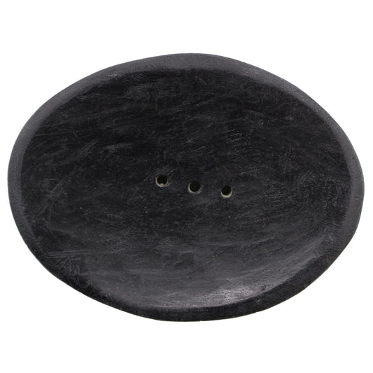 Oval Black Marble Soap Dish from our luxury stone soap dishes collection