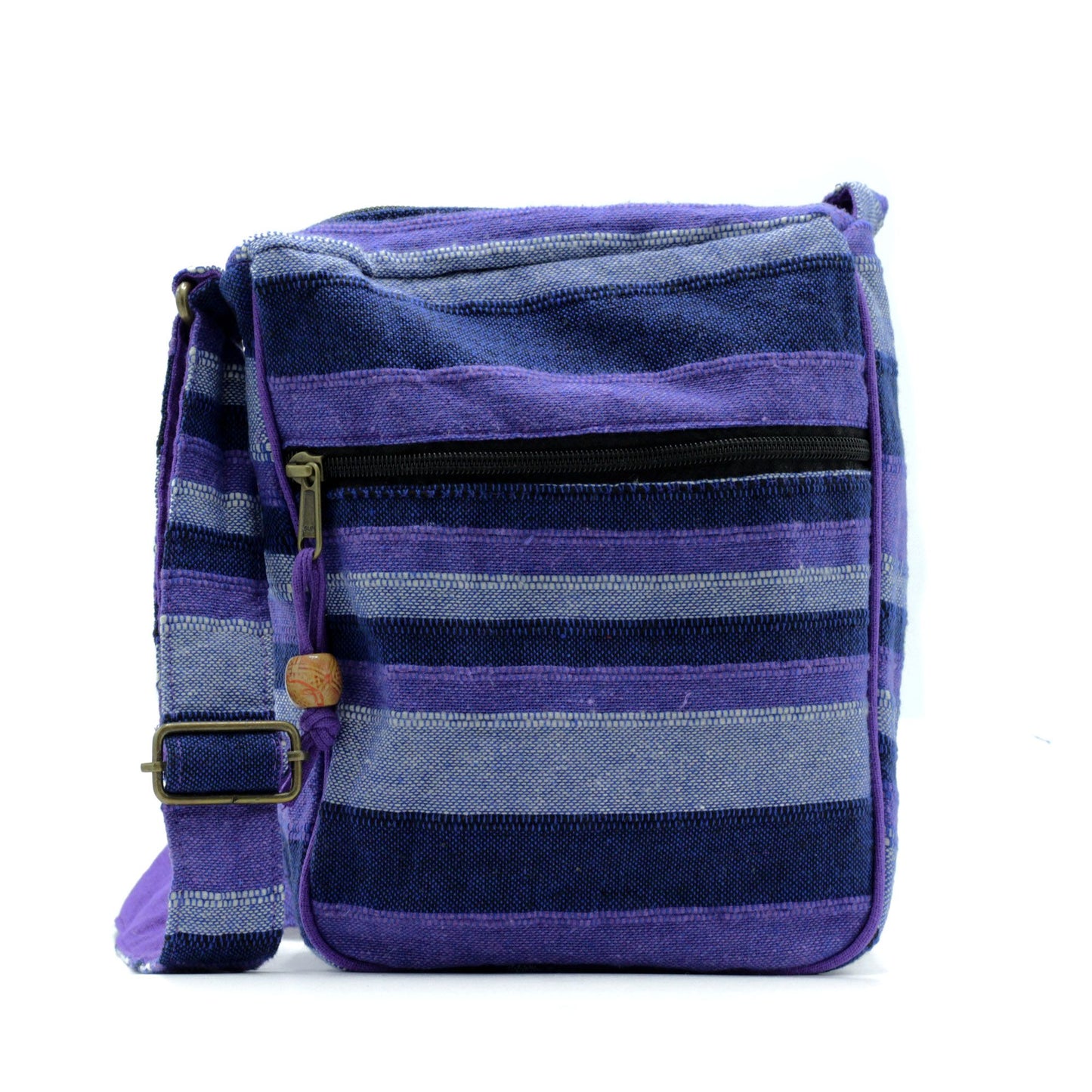 Lrg Nepal Sling Bag (Adjustable Strap) - Deep Sea Blues lifestyle product photo on neutral background