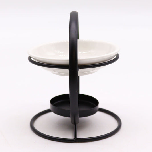 Ceramic & Metal Round Stand from our luxury cool designs oil burners collection
