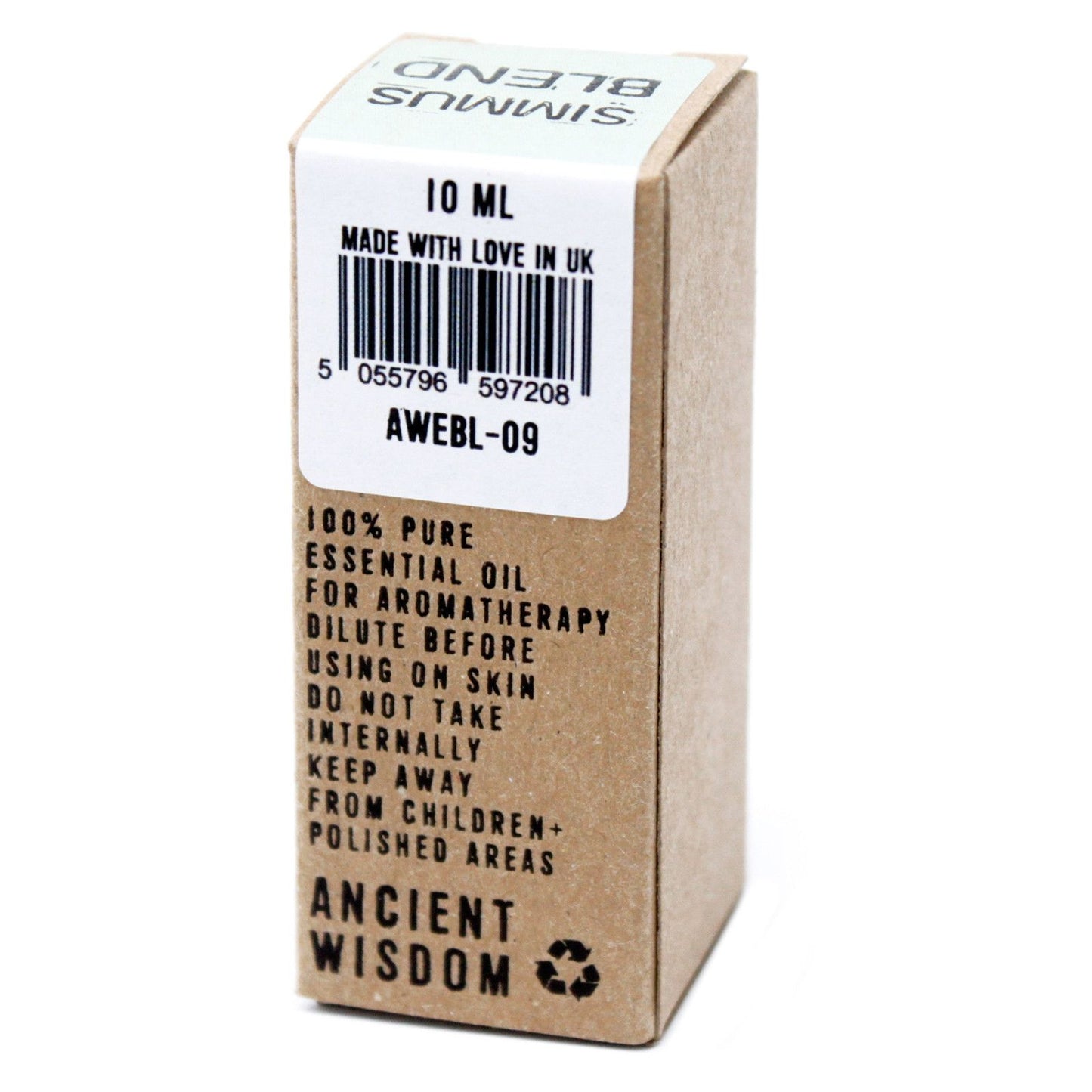 Simmus Essential Oil Blend - Boxed - 10ml from our luxury premium essential oil blends collection