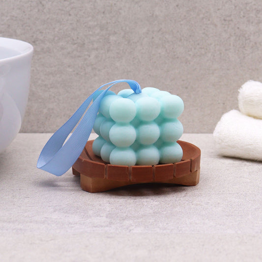 Classic Mahogany Soap Dish - Round from our luxury classic mahogany soap dishes collection