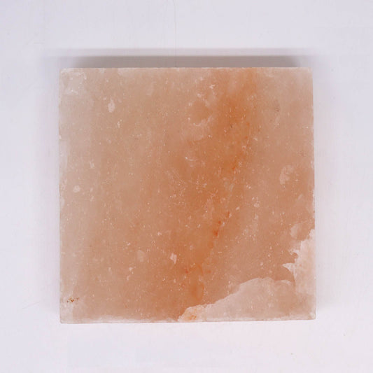Himalayan Salt Cooking Plate - Square - 20x20x5cm from our luxury himalayan salt cooking plates collection