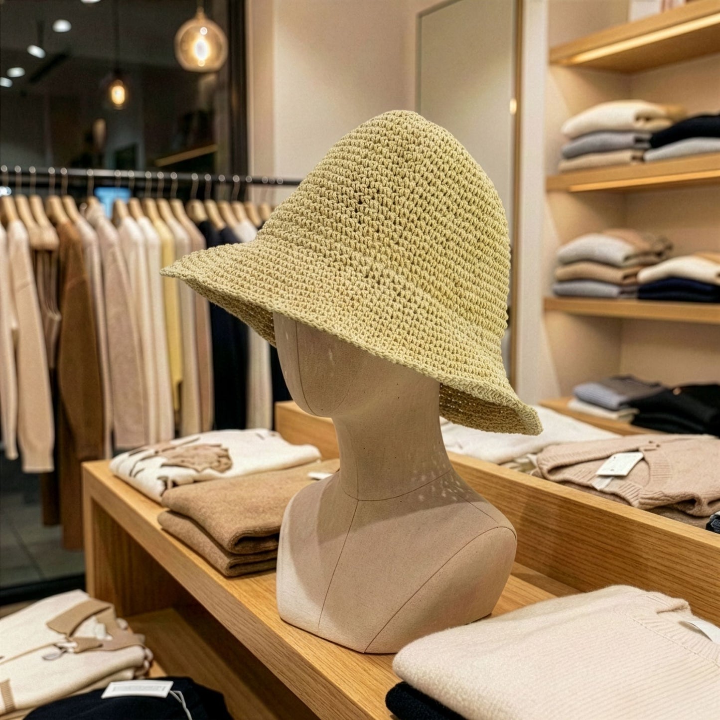 Photo 7 of Nomad Sari Floppy Straw Sun Hat - Natural Beige Sun Beach... featuring authentic premium craftsmanship.