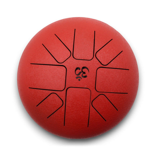 Photo 2 of Med Hapi Drum Om Red- 22x16cm Meditation Drum Premium Editio featuring authentic premium craftsmanship.
