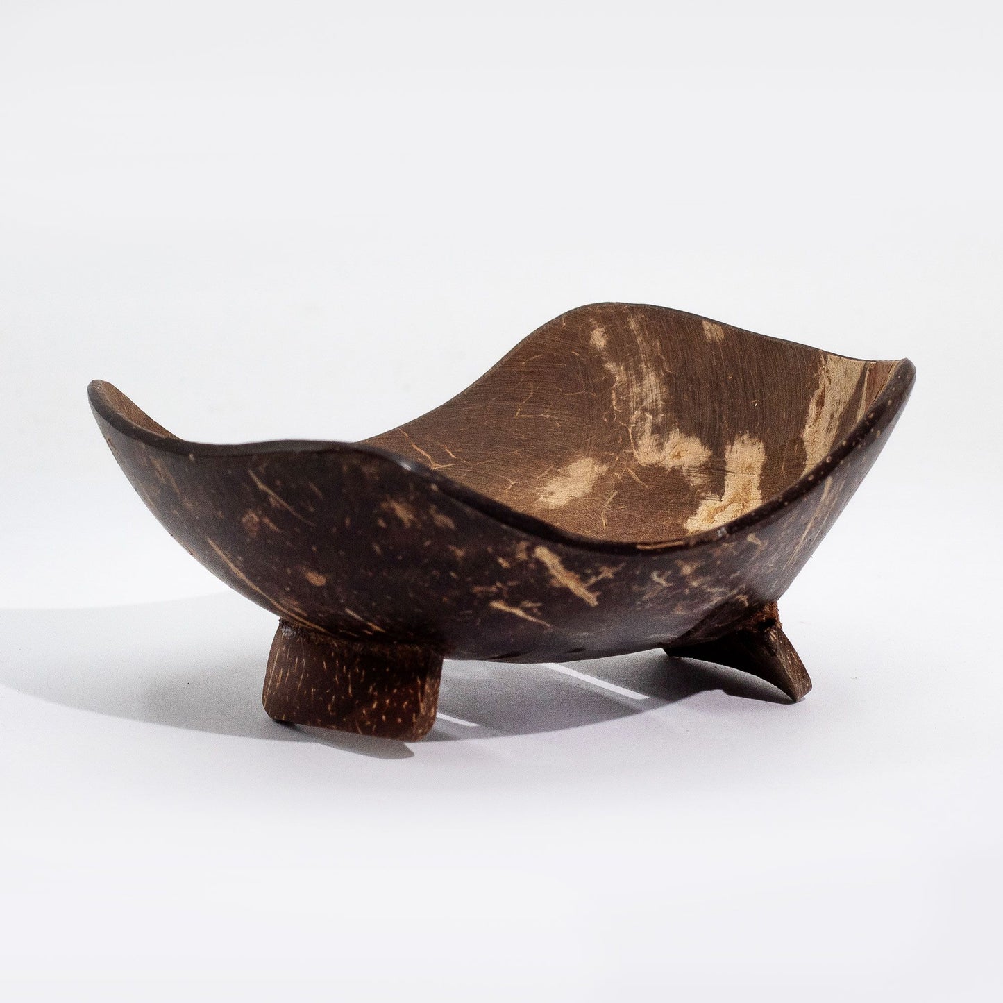 Natural Coconut Soap Dish - Oblong - 11cm from our luxury coconut soap dishes collection