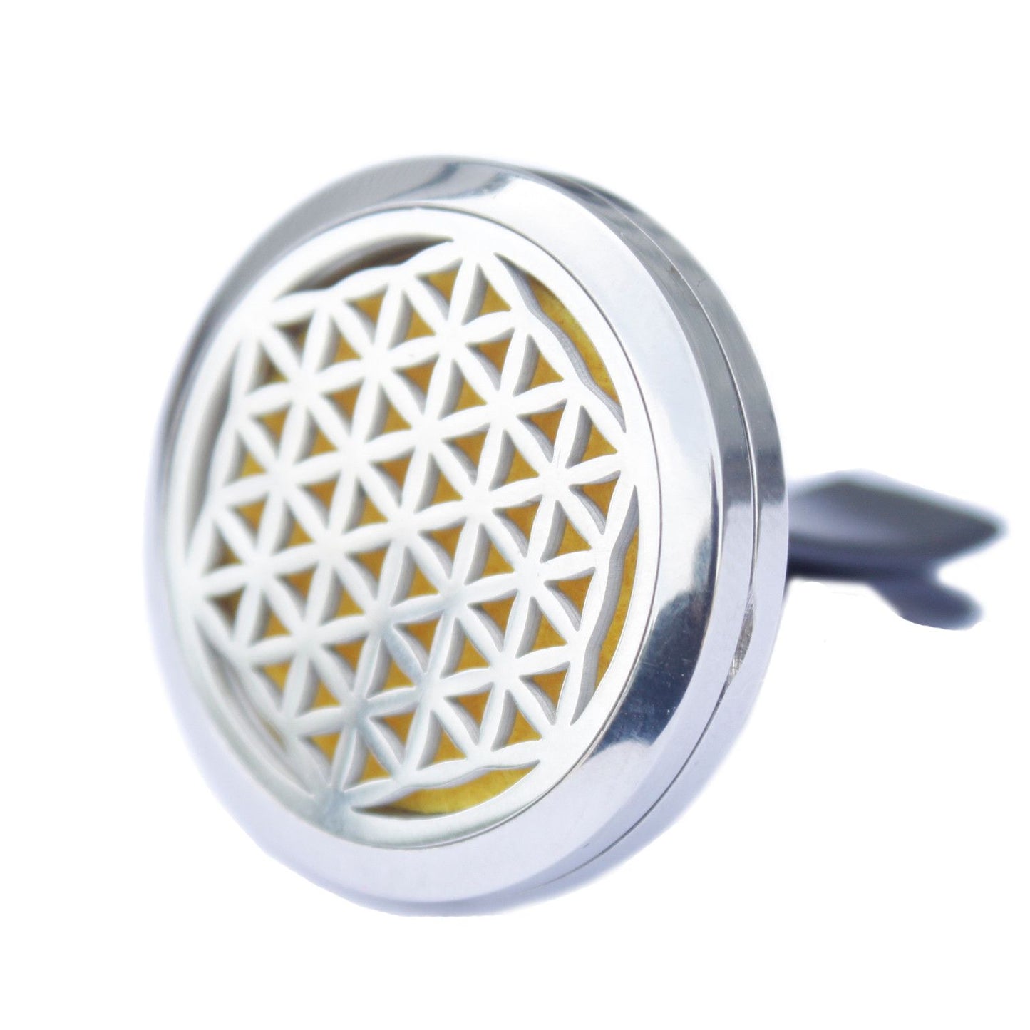 Car Diffuser Kit - Flower of Life - 30mm from our luxury aromatherapy car diffuser kits collection