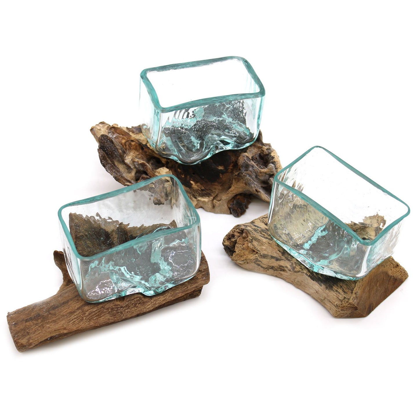 Photo 6 of Molten Glass Tank On Wood With Stand - Small Bowl Luxury ... featuring authentic premium craftsmanship.