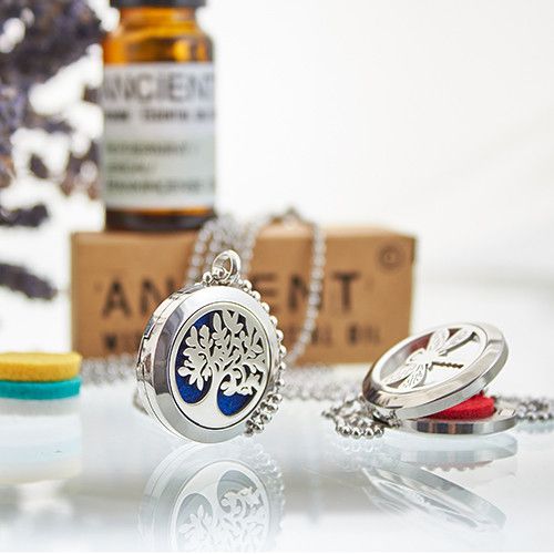 Aromatherapy Jewellery Necklace - Yoga Chakra - 30mm from our luxury aromatherapy diffuser necklaces collection