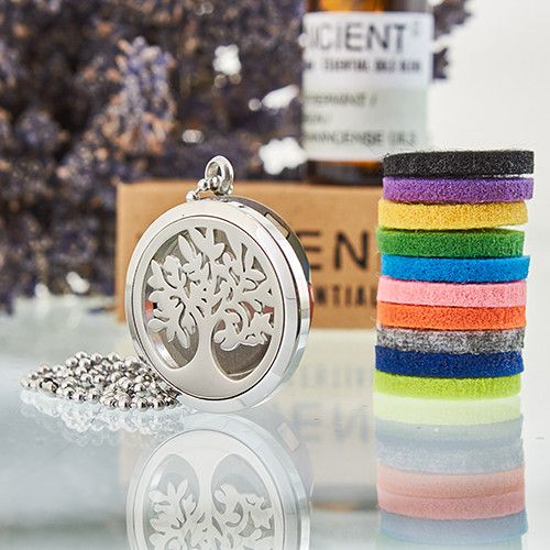 Aromatherapy Diffuser Necklace - Tree of Life 30mm from our luxury aromatherapy diffuser necklaces collection
