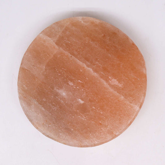 Himalayan Salt Cooking Plate - Round - 20x20x5cm from our luxury himalayan salt cooking plates collection