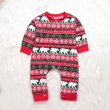 Load image into Gallery viewer, Infant Baby Boys Girls Christmas Santa XMAS Letter Plaid Romper Jumpsuit Outfits baby clothes winter clothe - Giftexonline
