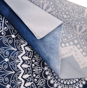 Cool Blue Mandala Tapestry
