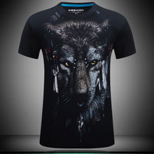 Load image into Gallery viewer, Animal creative design 3D short sleeved T-shirt
