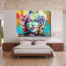 Load image into Gallery viewer, Marilyn Monroe Portrait Oil Painting - Giftexonline
