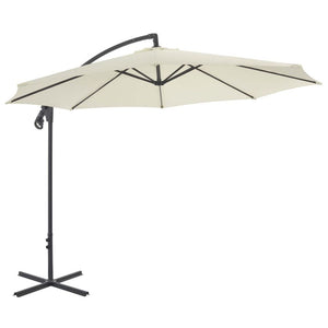 Garden Cantilever Umbrella with Steel Pole 300 cm