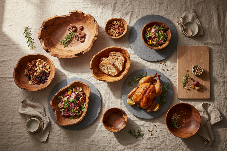 Serving Bowls and Platters
