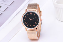 Load image into Gallery viewer, Fashion Creative Quartz Watches Couple Watches Digital Mesh Band Watches
