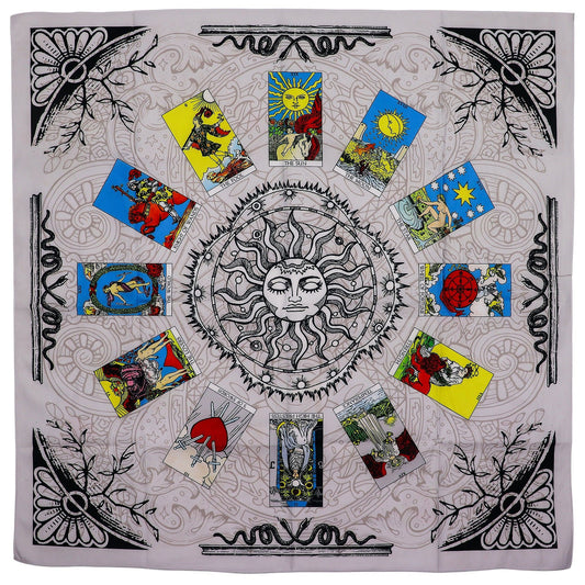Tarot Reading Cloth - Tree of Life lifestyle product photo on neutral background