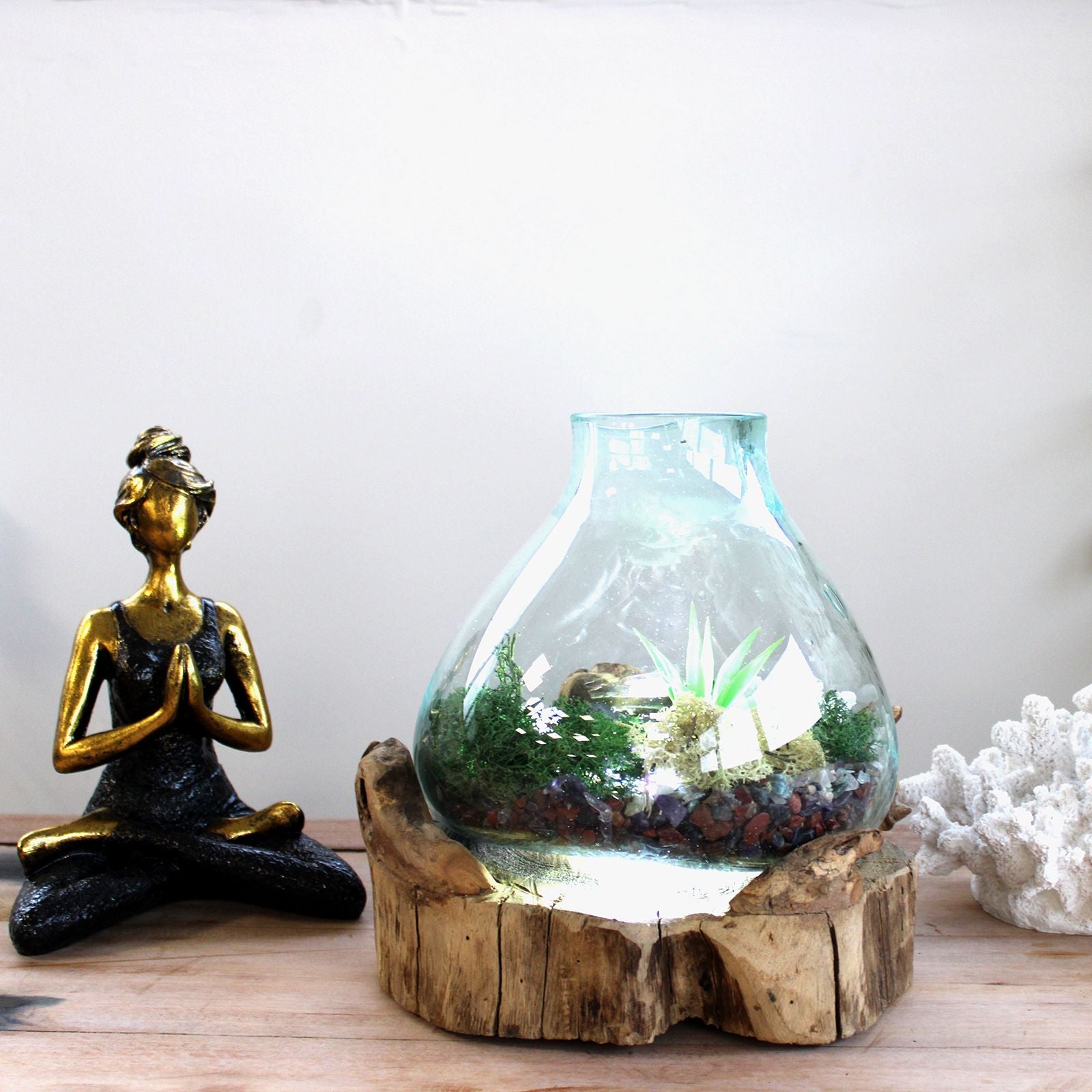 Photo 8 of Molten Glass Large Fish Tank 3.7 Litre Luxury Decor featuring authentic premium craftsmanship.