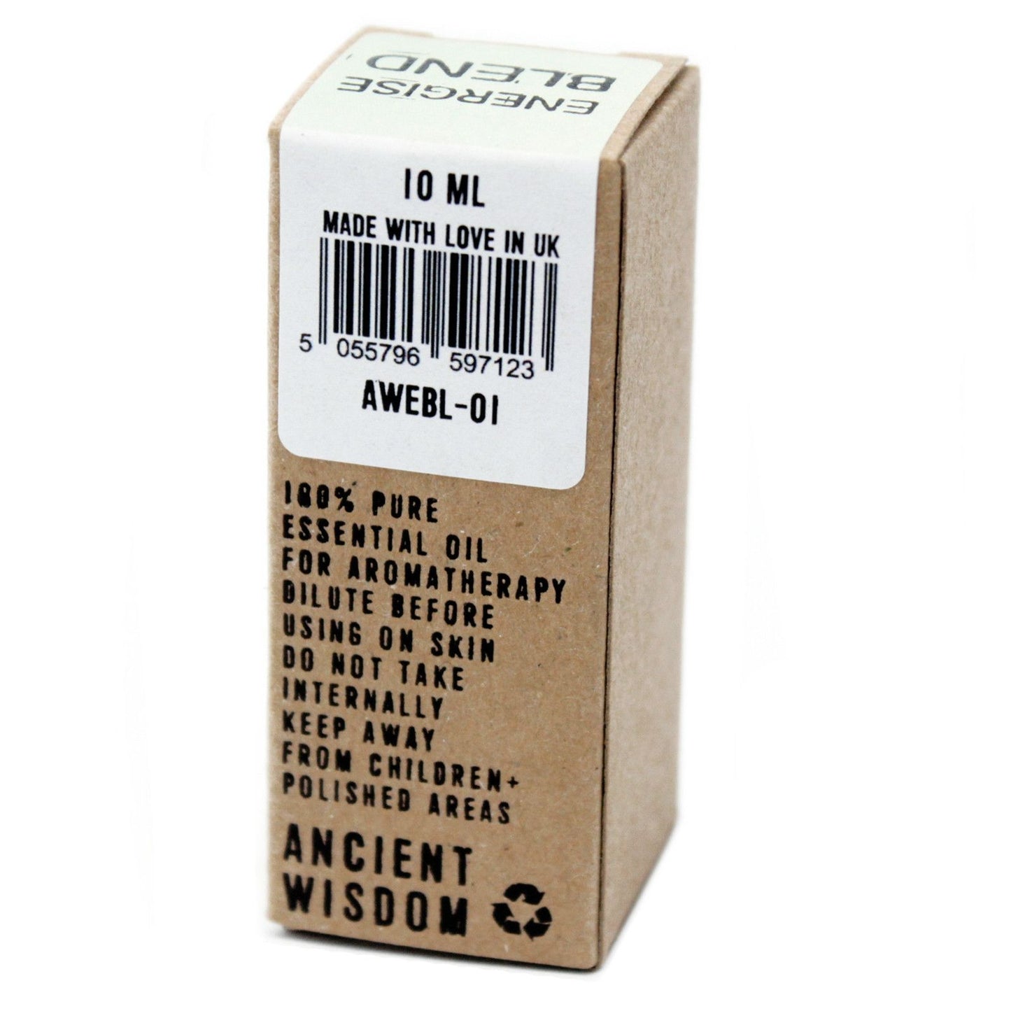 Energising Essential Oil Blend - Boxed - 10ml from our luxury premium essential oil blends collection