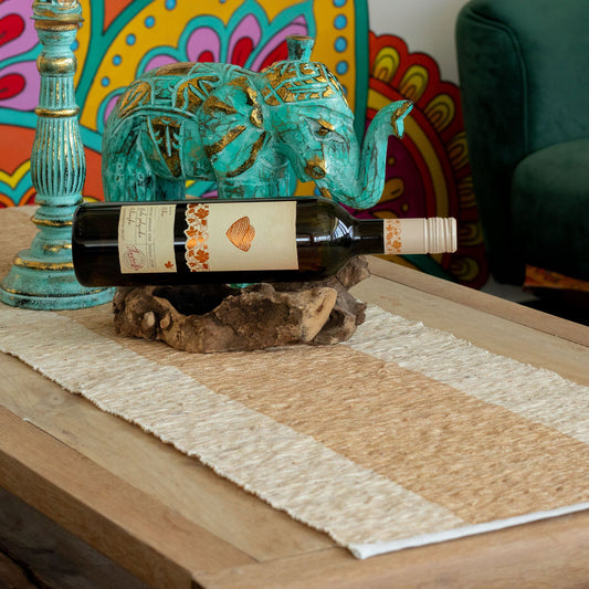Vetiver Roots Table Runner - Natural - 180cm from our luxury java placemats and coasters collection