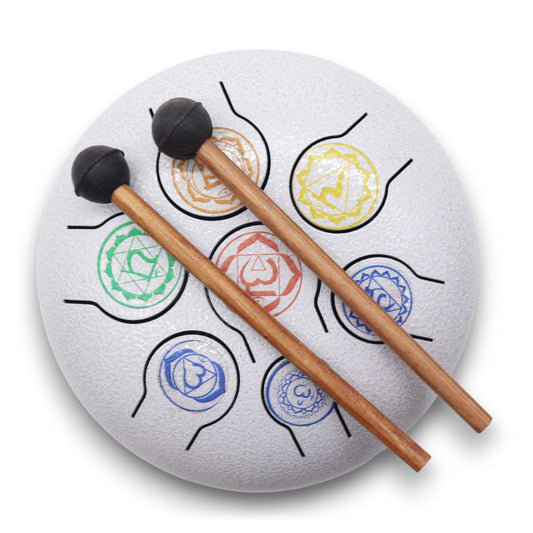 Photo 1 of Hapi Drum 7 Chakra - 18cm Meditation Drum Premium Edition featuring authentic premium craftsmanship.