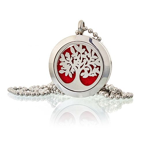 Aromatherapy Diffuser Necklace - Tree of Life 25mm from our luxury aromatherapy diffuser necklaces collection