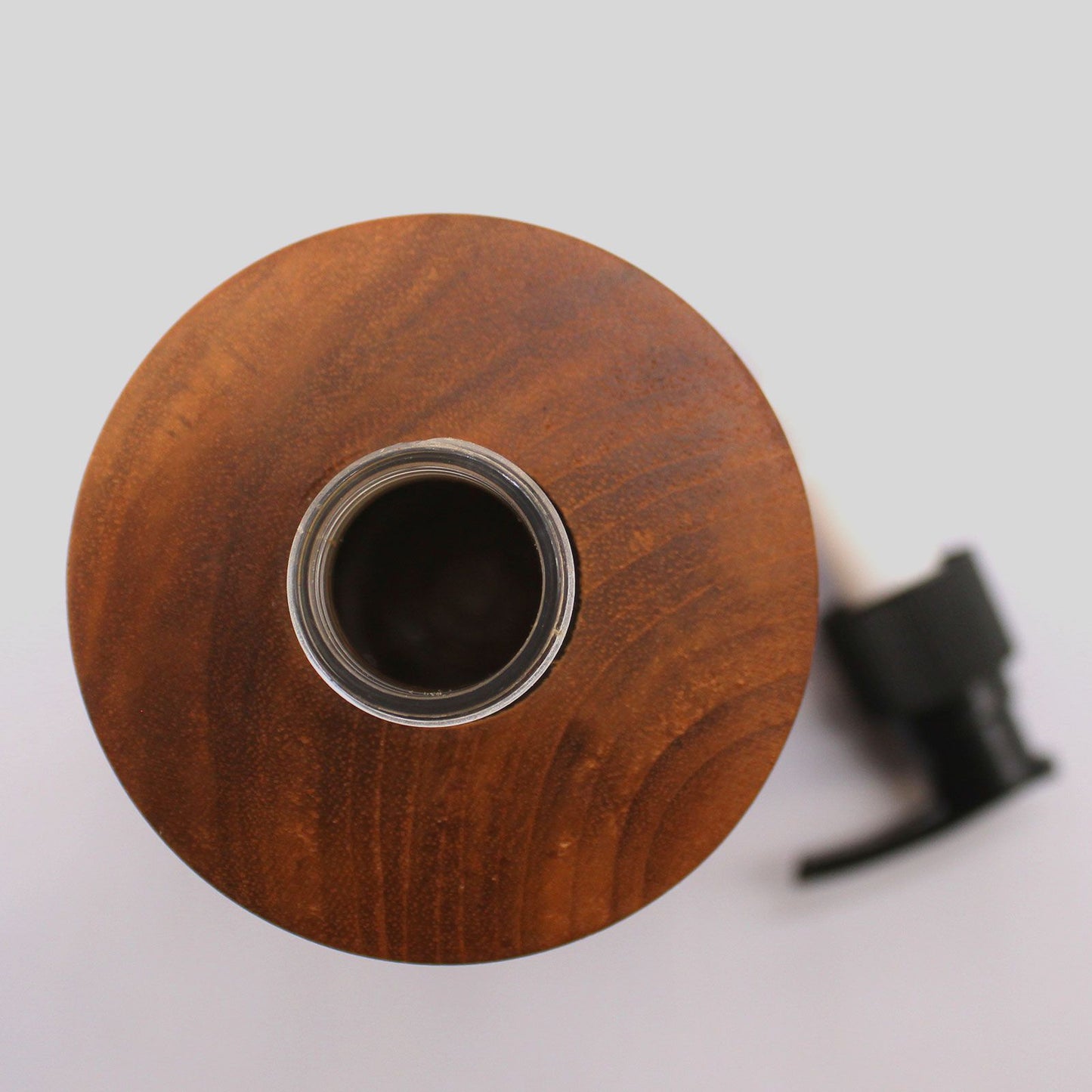 Natural Teakwood Soap Dispenser - Taper from our luxury teakwood soap dispensers collection