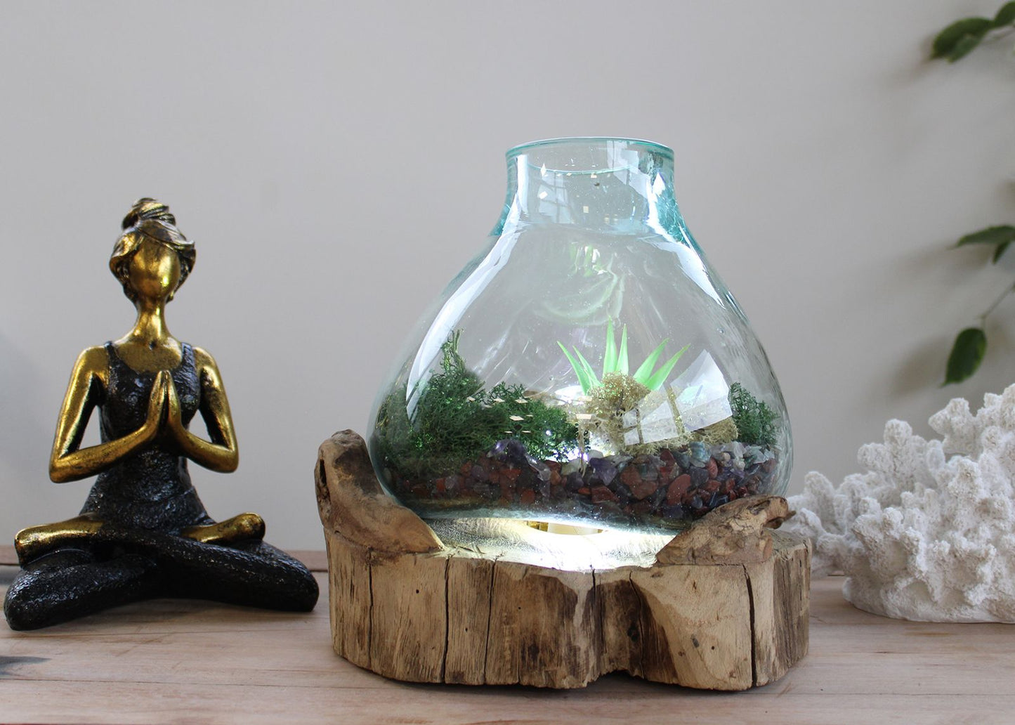 Photo 10 of Molten Glass Large Fish Tank 3.7 Litre Luxury Decor featuring authentic premium craftsmanship.