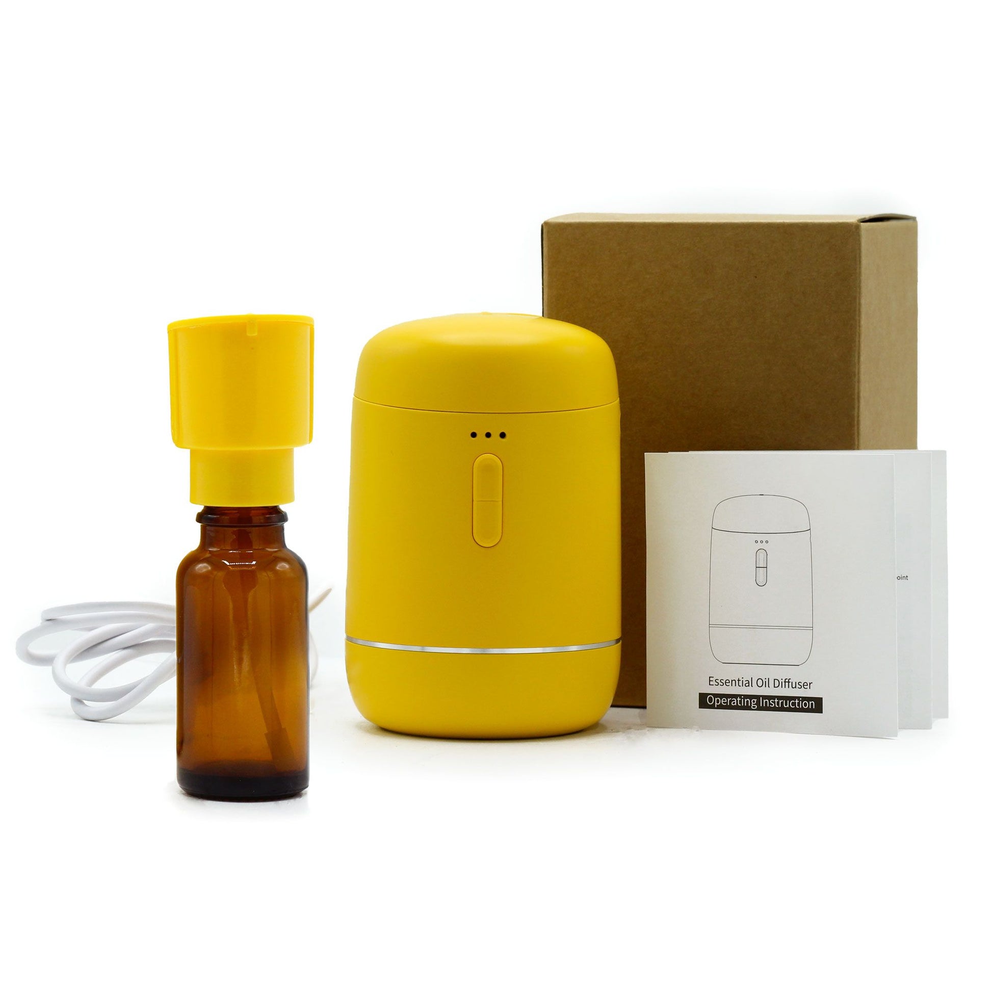 Essential Oil Diffuser Yellow - USB to C from our luxury aroma diffusers collection