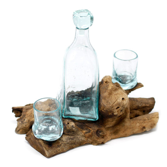 Photo 1 of Molten Glass On Wood- Whisky Set Luxury Decor Premium Editio featuring authentic premium craftsmanship.