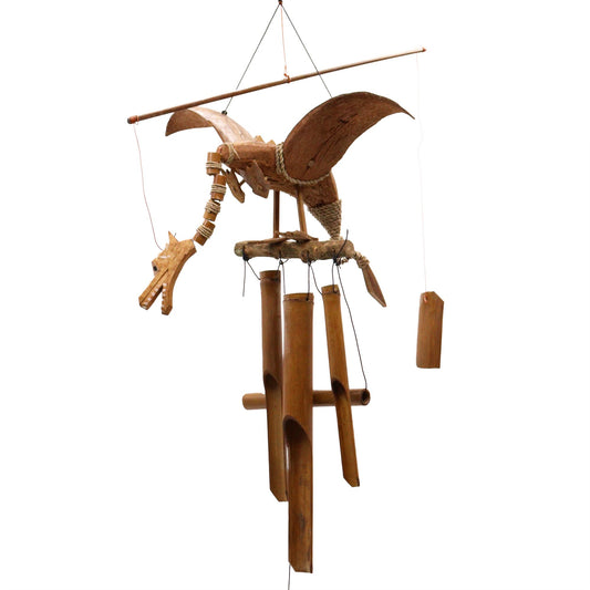 Coconut Dragon Wind Chimes from our luxury coconut dragon mobiles collection