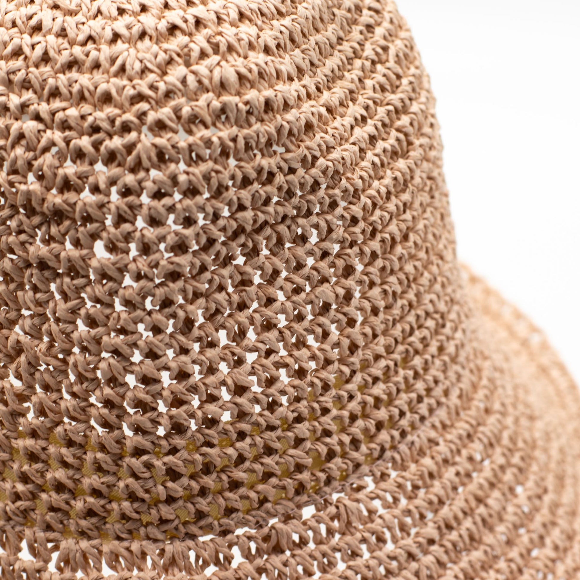 Photo 4 of Nomad Sari Floppy Straw Sun Hat - Rose Blush Sun Beach Hat featuring authentic premium craftsmanship.