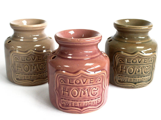 Lrg Home Oil Burner - Love Home Sweet Home from our luxury home oil burners collection