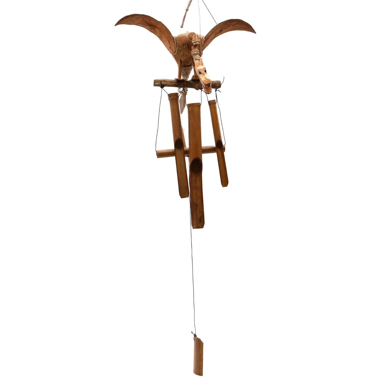 Coconut Dragon Wind Chimes from our luxury coconut dragon mobiles collection