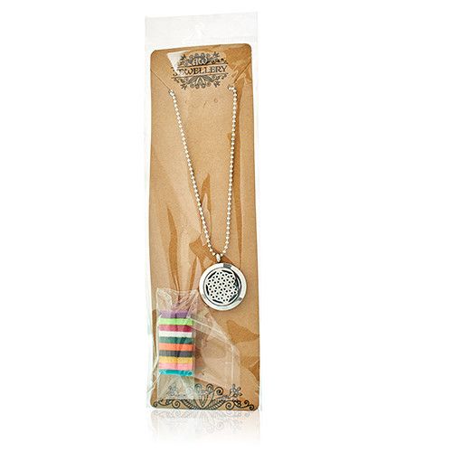 Aromatherapy Necklace Reusable Refill Pad - 15mm from our luxury aromatherapy diffuser necklaces collection