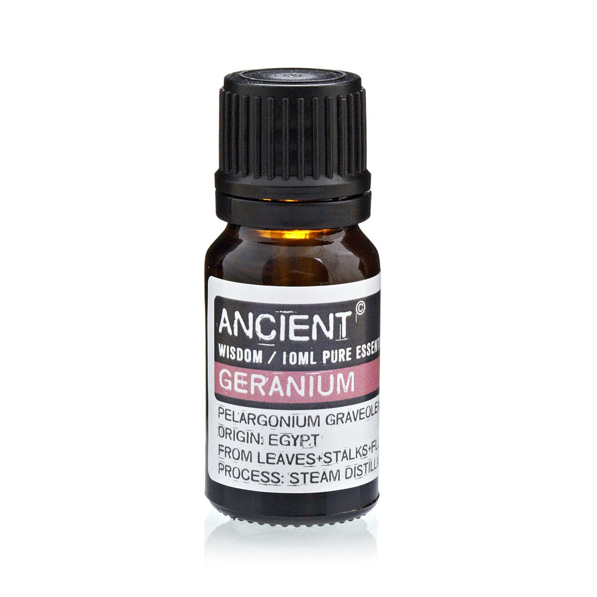 10 ml Geranium Essential Oil from our luxury 10ml essential oils collection