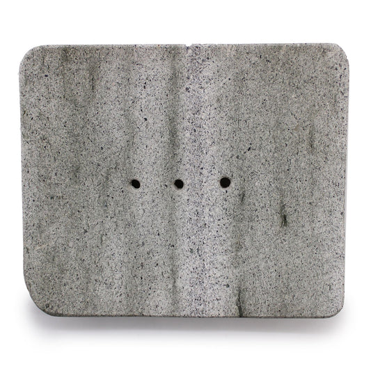 Square Shaped Ziolit Stone Soap Dish from our luxury stone soap dishes collection