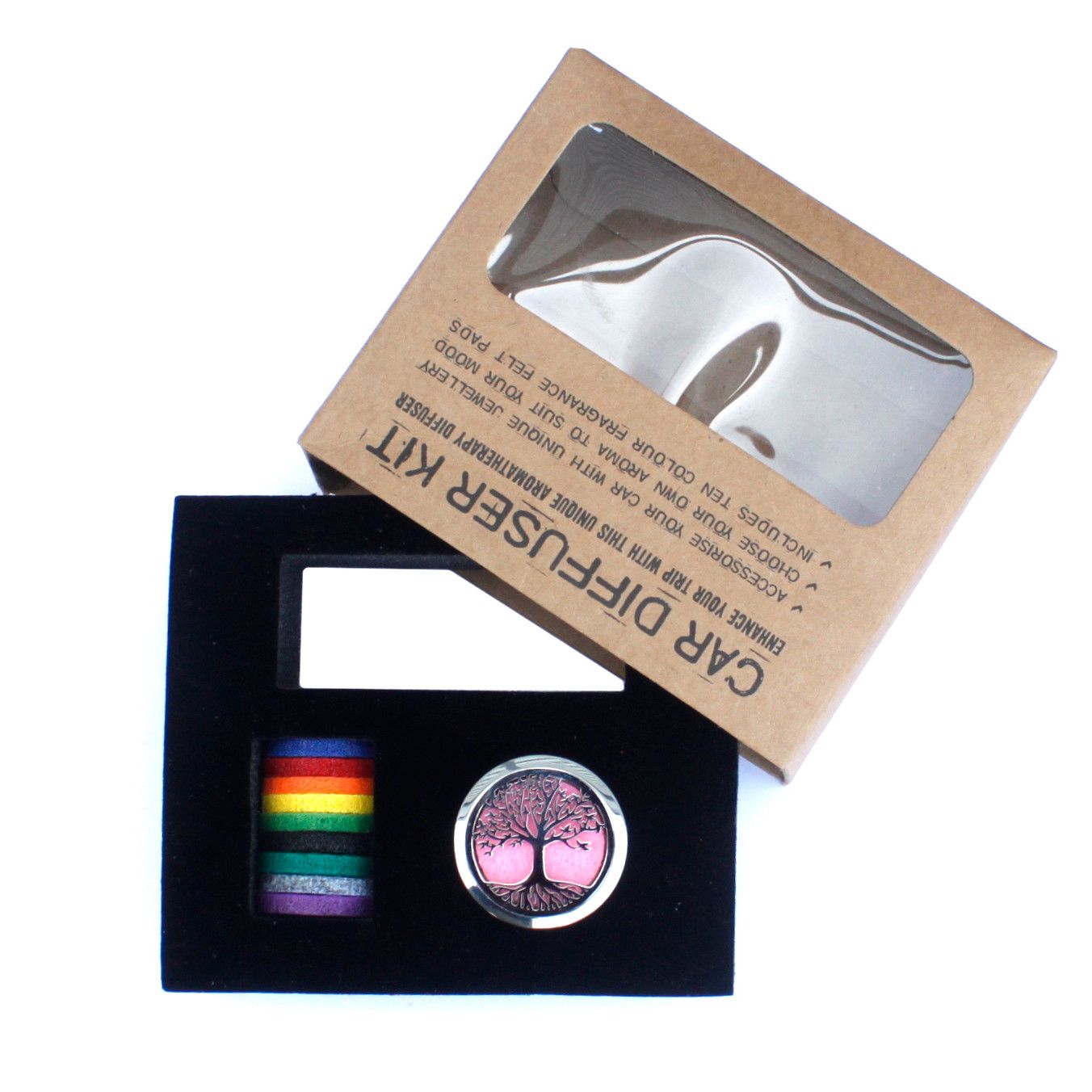 Car Diffuser Kit - Tree of Life - 30mm from our luxury aromatherapy car diffuser kits collection