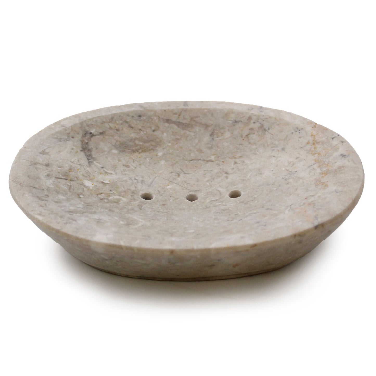 Classic Oval Cream Marble Soap Dish from our luxury stone soap dishes collection