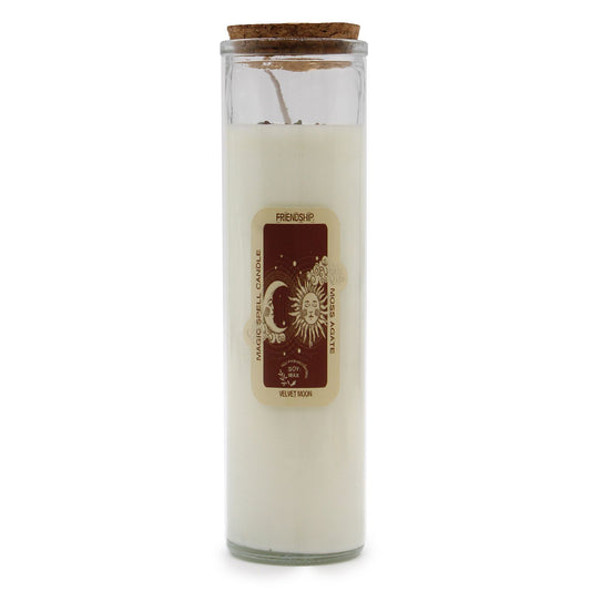 Magic Spell Candle - Friendship lifestyle product photo on neutral background