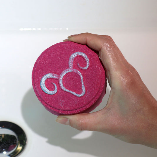 Set of Zodiac Bath Fizzers with Horoscope - Leo