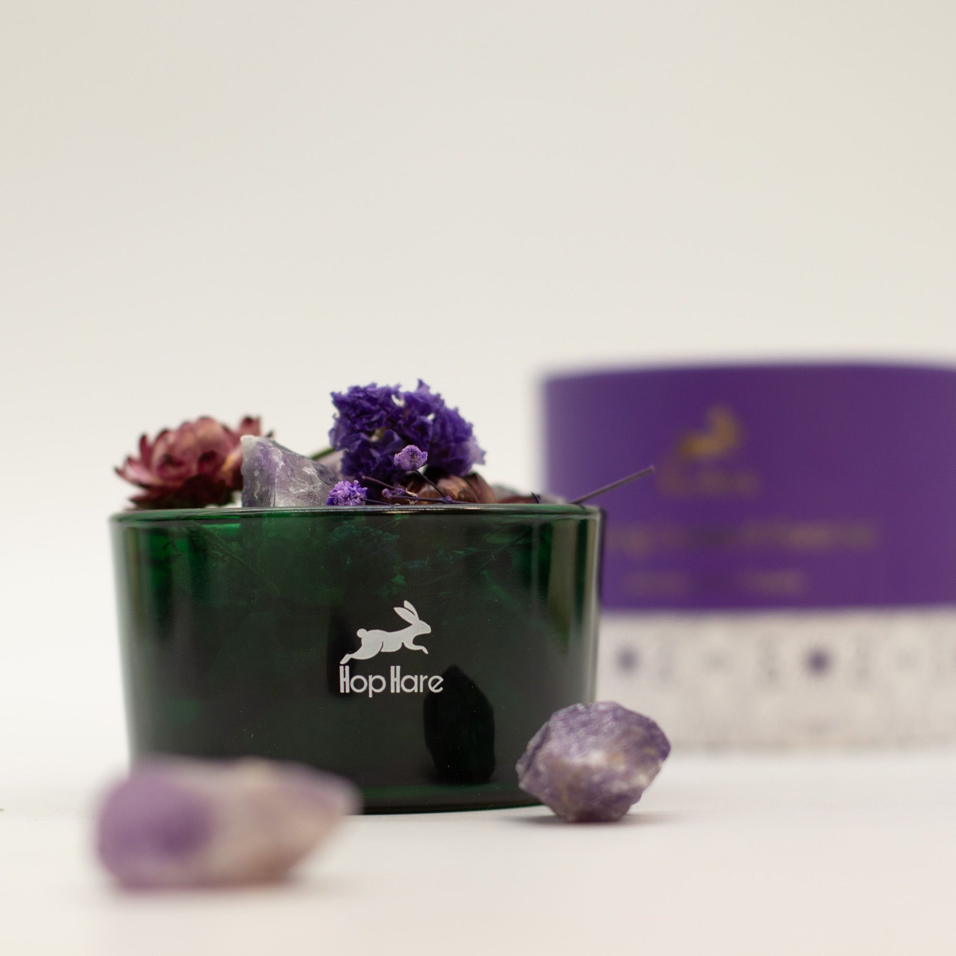 Hop Hare Diffusing Crystals & Floral Set - The Moon from our luxury hop hare diffusing crystals & floral sets collection
