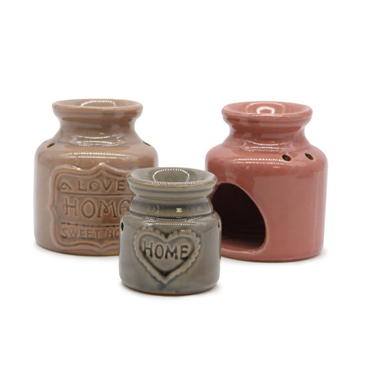 Lrg Home Oil Burner - Love Home Sweet Home from our luxury home oil burners collection