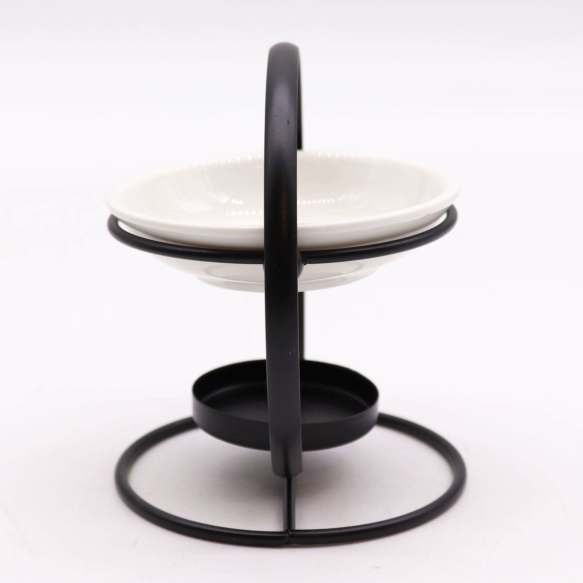 Ceramic & Metal Round Stand from our luxury cool designs oil burners collection