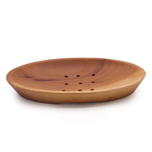 Classic Mahogany Soap Dish - Oval from our luxury classic mahogany soap dishes collection