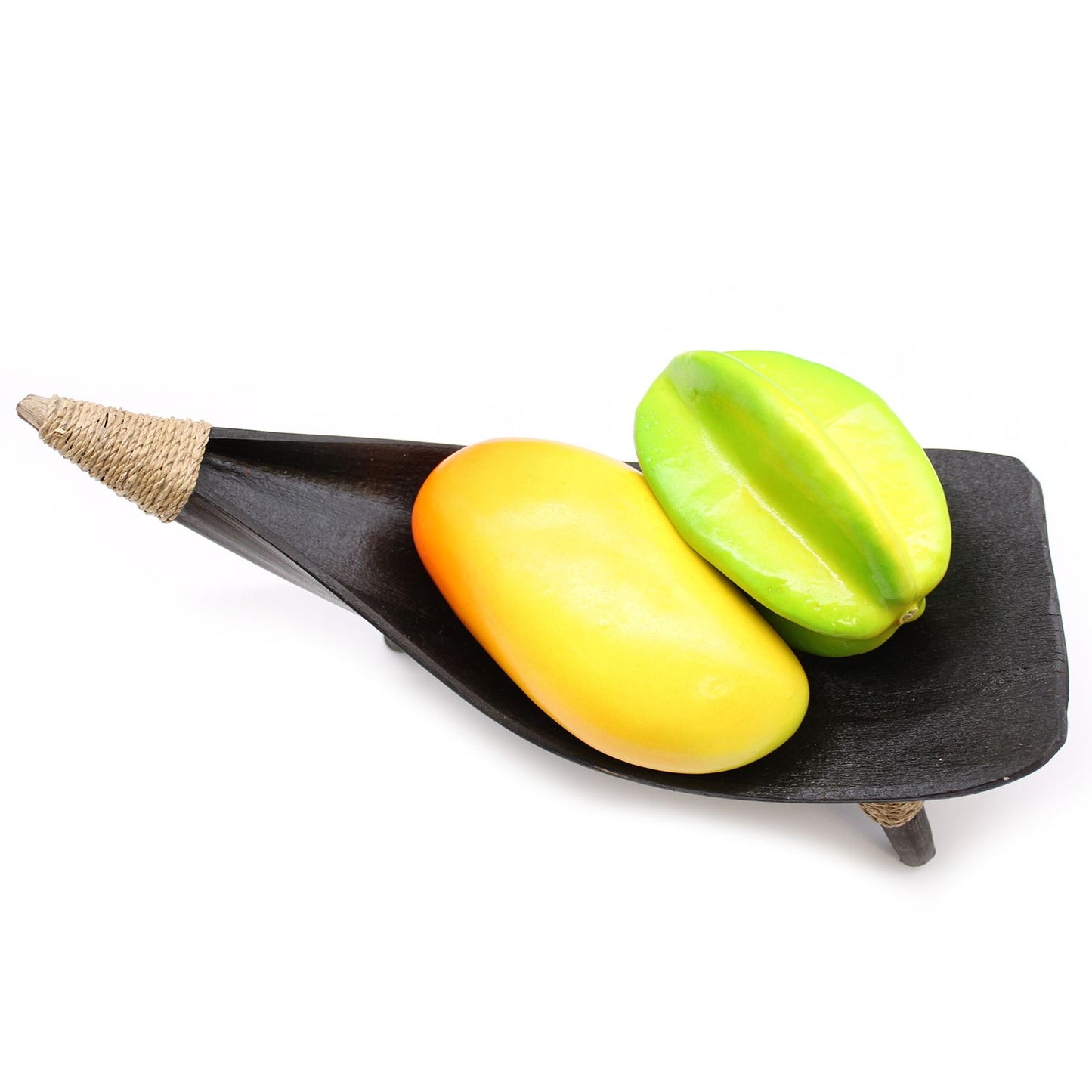Coconut Leaf Fruit Bowl Set - Chocolate from our luxury coconut leaf fruit bowl sets & tea stands collection