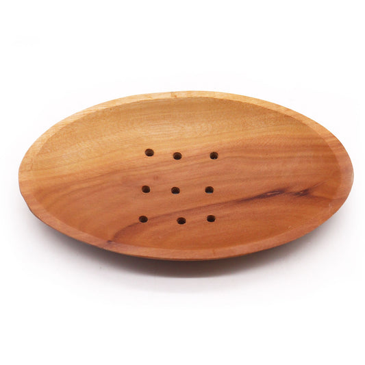 Classic Mahogany Soap Dish - Oval from our luxury classic mahogany soap dishes collection