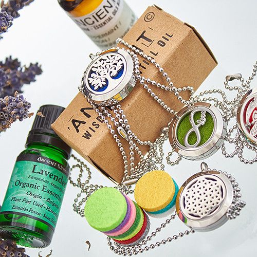 Aromatherapy Necklace Reusable Refill Pad - 20mm from our luxury aromatherapy diffuser necklaces collection