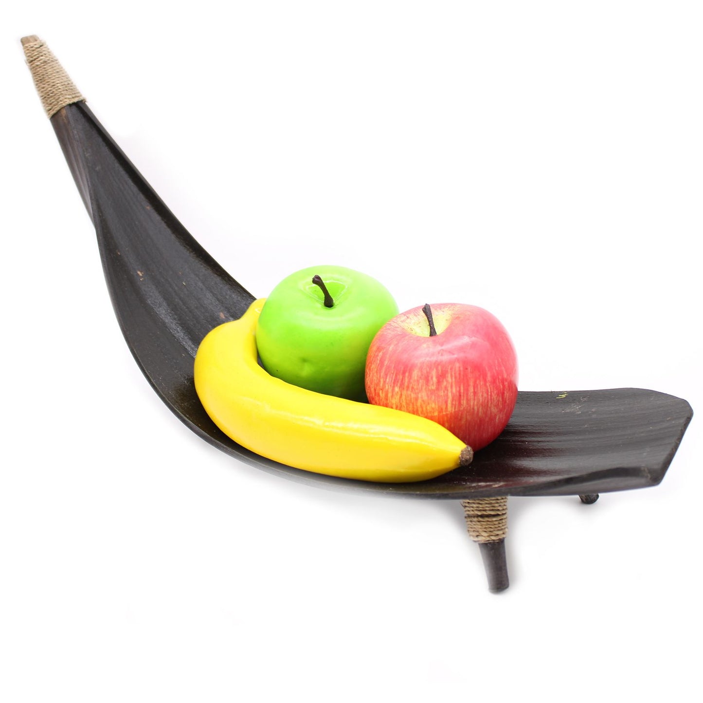 Coconut Leaf Fruit Bowl Set - Chocolate from our luxury coconut leaf fruit bowl sets & tea stands collection